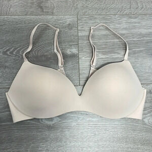 Maidenform T-Shirt Bra with Dreamwire Blush Pink DM2319 Size M